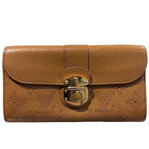 Louis Vuitton Caramel Mahina Amelia Wallet - Picture 1 of 6